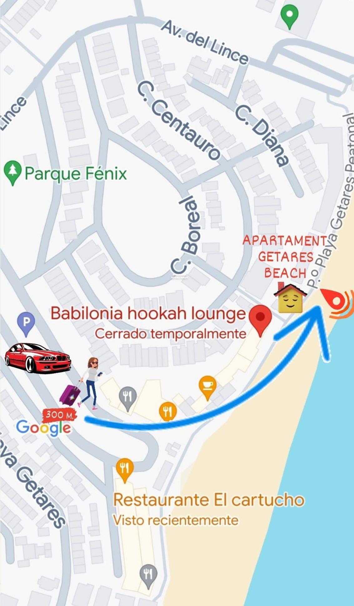Getares Beach Αλγεθίρας Εξωτερικό φωτογραφία